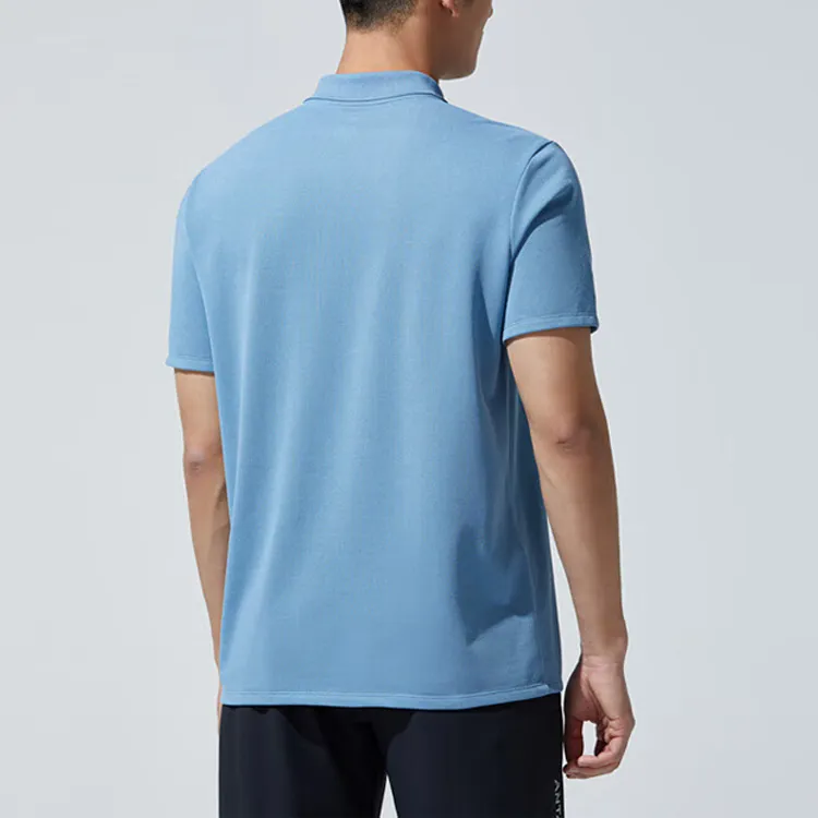 Anta Variety Training Collection Polo Shirt Men's Blue-2