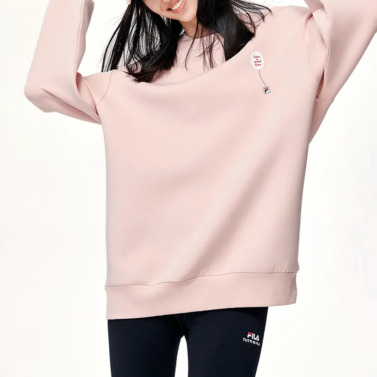 FILA Have A Good Time Collection Sweatshirts Unisex Octopus Pink-5