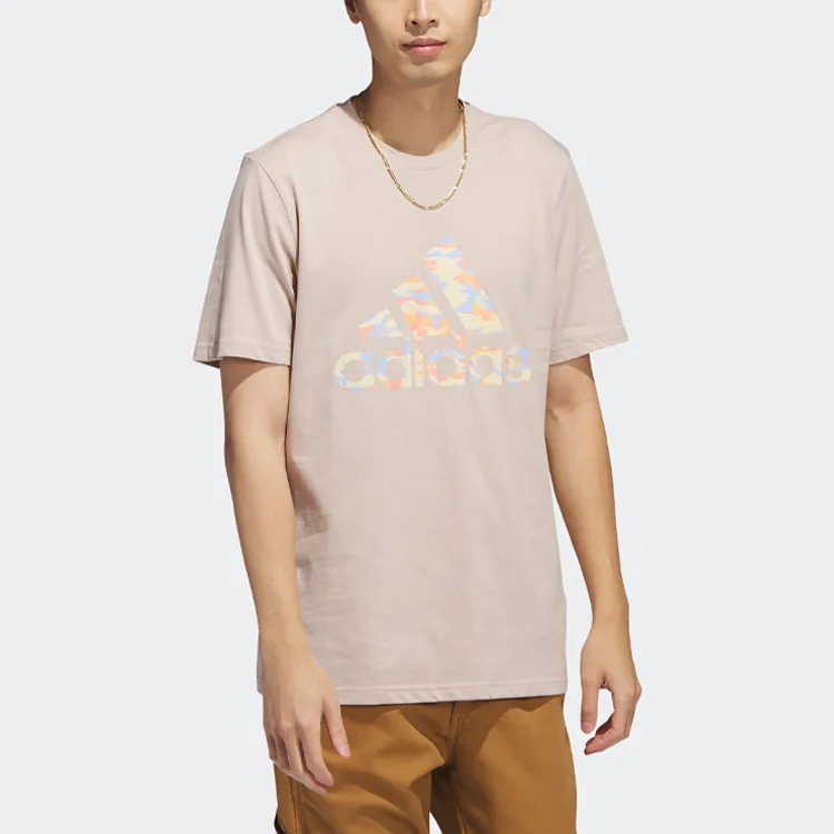Adidas T Shirt Men's Wonder Taupe-1