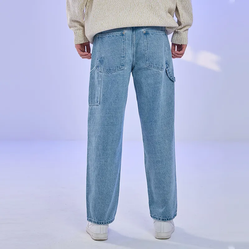 FireMonkey Jeans Unisex Light Blue-3