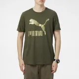 PUMA T-Shirts Men Army Green