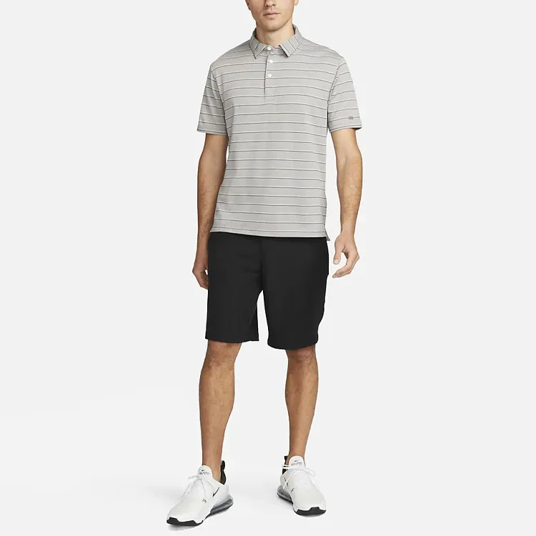 Nike Polo Shirts Men Light Gray-2
