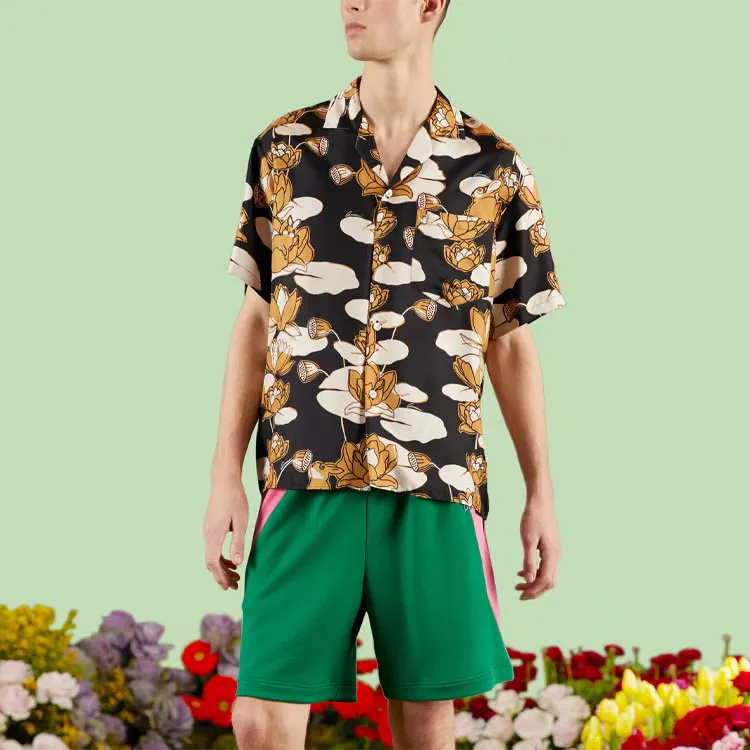 GUCCI Shirts Men Black-2