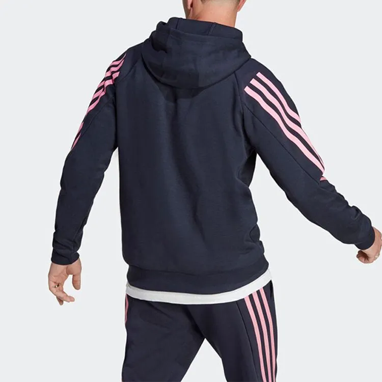 Adidas Sweatshirts Men Dark Blue-2