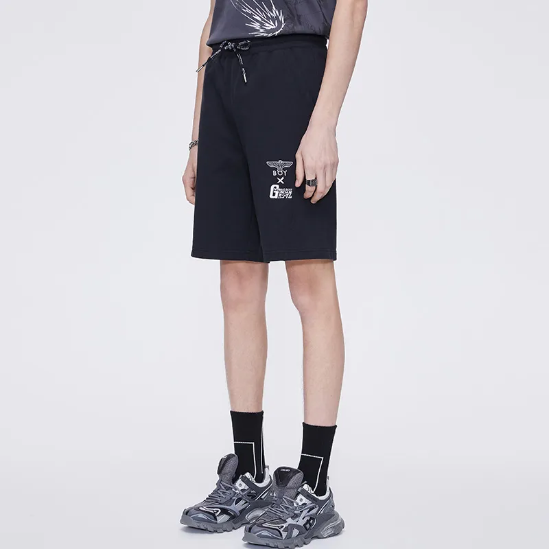Boy London x GAODA SS21 Loose Fit Shorts Unisex Black-6