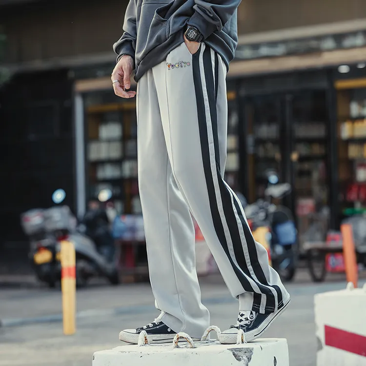 Yvette Straight Thin Sweatpants Fall Unisex-7