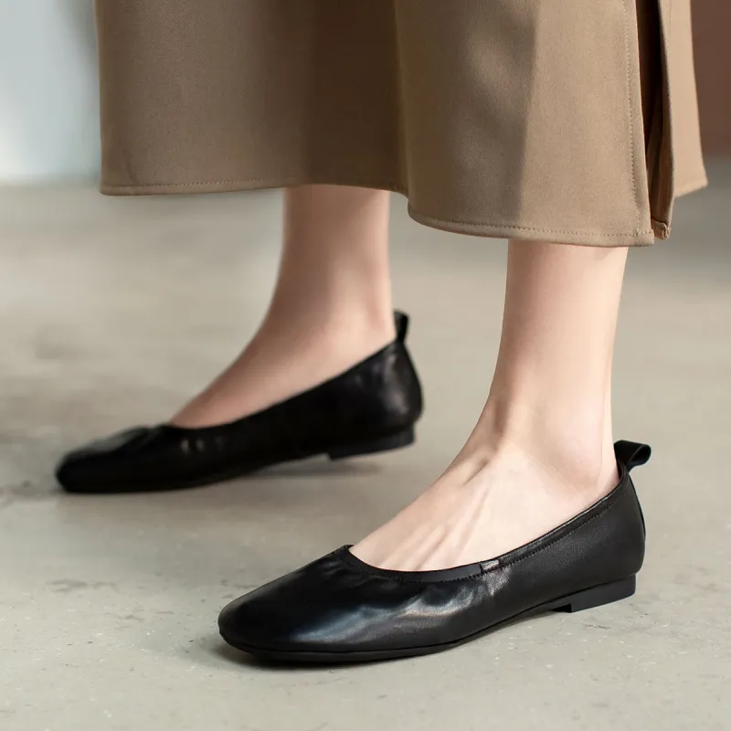 CAMEIDO Women's Casual Shoes Women's Black-4