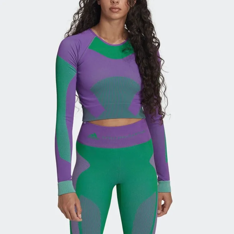 Stella Mccartney X Adidas Crop Tops Women's Multicolor-2