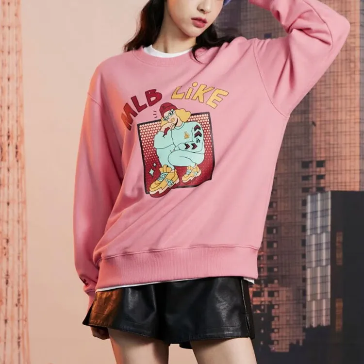 MLB Sweatshirts Unisex Coral-4