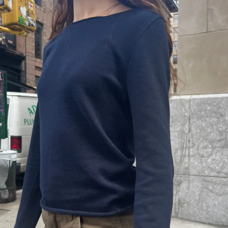 Brandy Melville Sweaters Women's Navy Blue-1