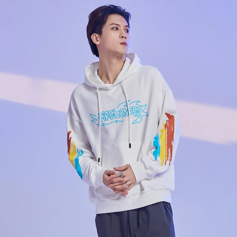 FireMonkey Hooded Loose Fit Sweatshirt Unisex-2