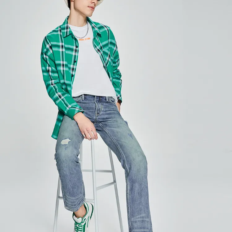 Lee Shirts Unisex Green-3