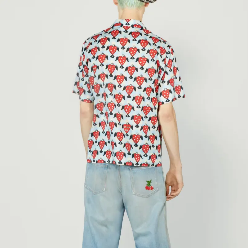 GUCCI Gucci X Harry Styles Co branded FW22 Shirt Men's Multicolor-2