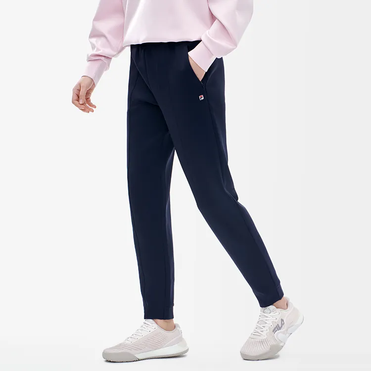 FILA Athletics Knitted Sweatpants Women's Royal Blue-3