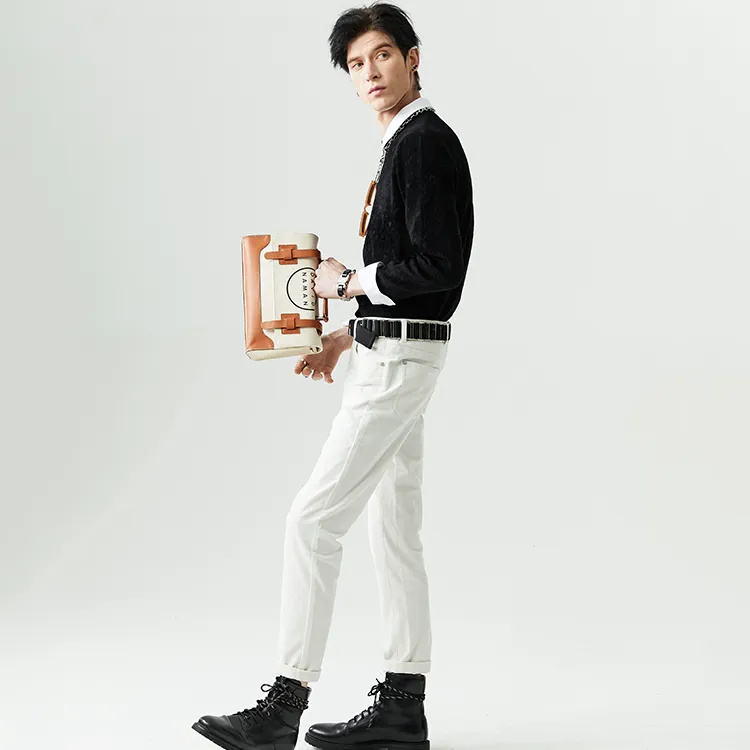 DAVID NAMAN Sweaters Men Black-2