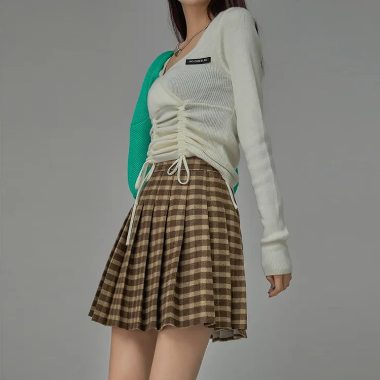 CHUU Casual Short Skirts Women's-5
