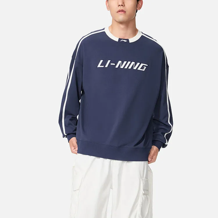 LiNing Sports Fashion Collection Sweatshirt Unisex Twilight Indigo-2