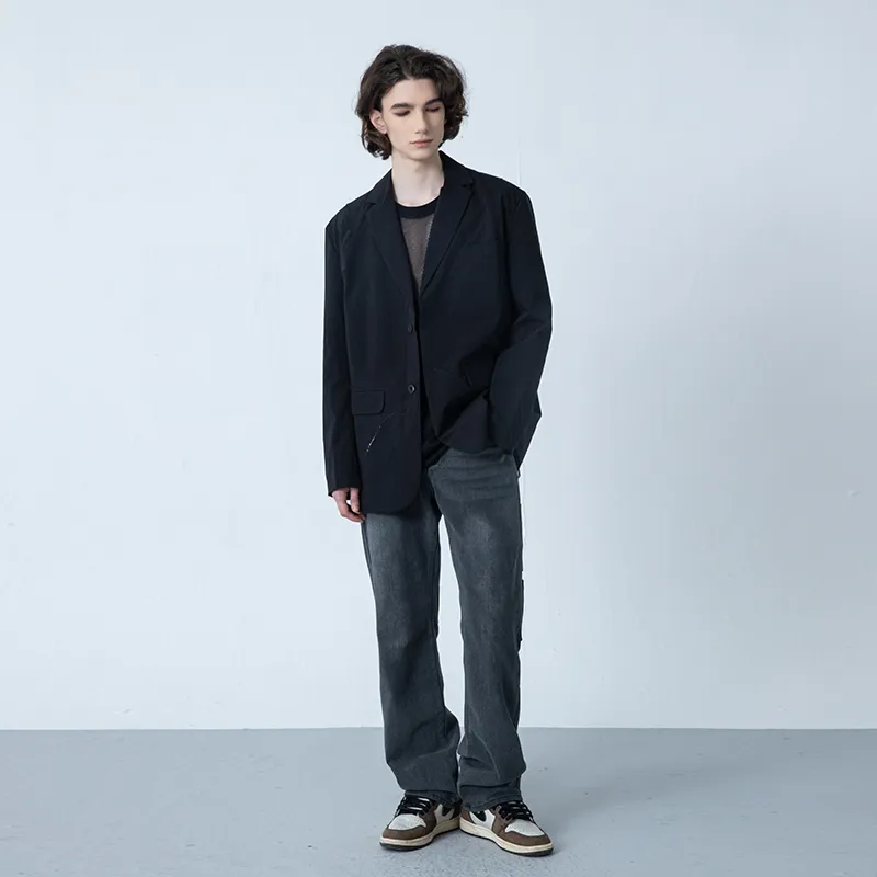 XINYINSU Business Suit Unisex Black-2