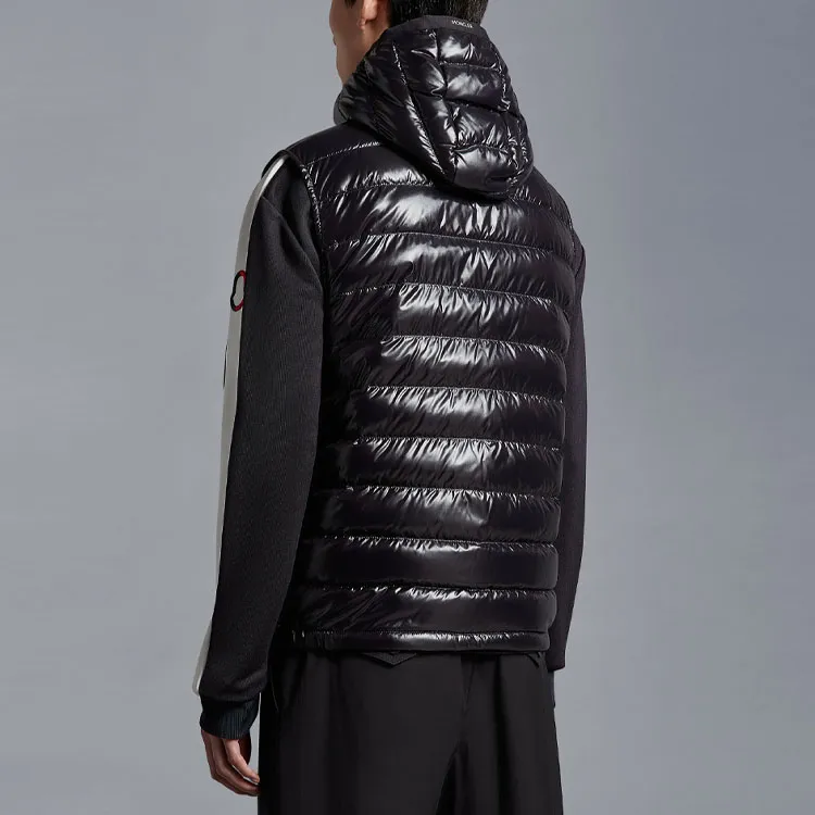 Moncler Logo patch Padded Down Gilet-2