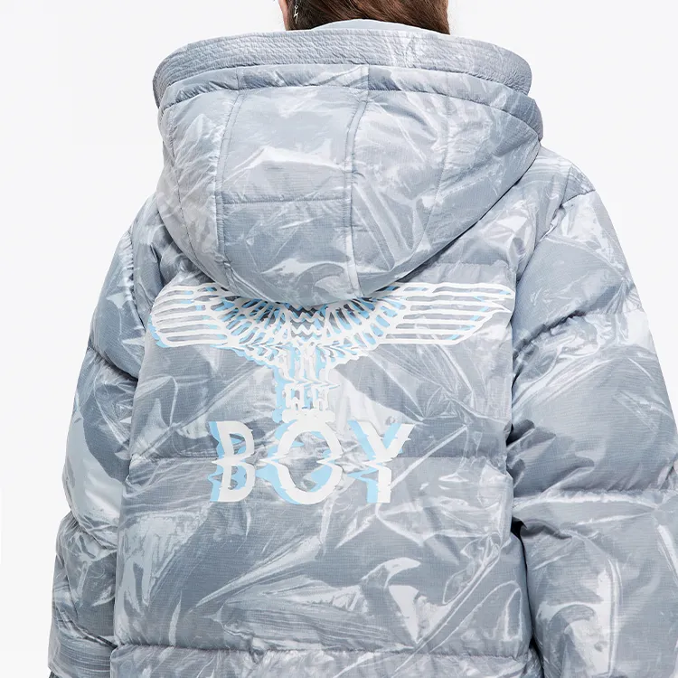 Boy London Down Jacket Winter Unisex Gray-3