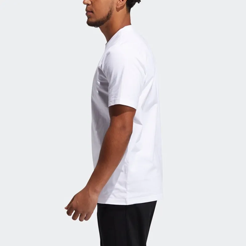 Adidas T Shirts Men White-5