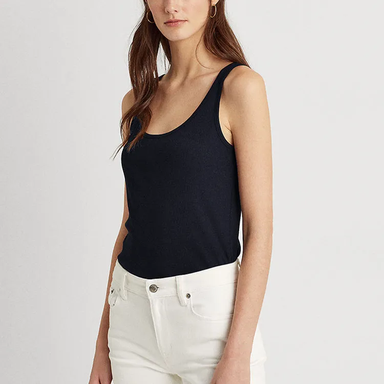 Polo Ralph Lauren SS23 Tank Top Women's Marine Blue-3