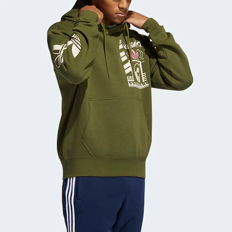 Adidas Originals Sweatshirts Men Army Green-3