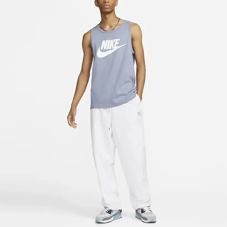Nike Tank Tops Men Pink/Blue-2