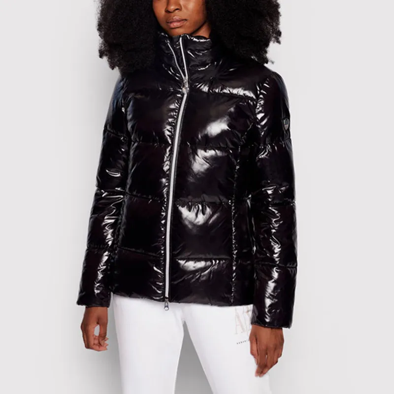 EMPORIO ARMANI Puffer Jacket Winter Women's Black-4