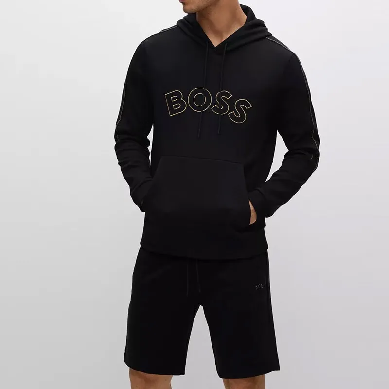 HUGO BOSS Sweatshirts Men Black-5