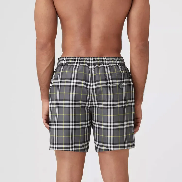 Burberry Check Drawcord Swim Shorts-1
