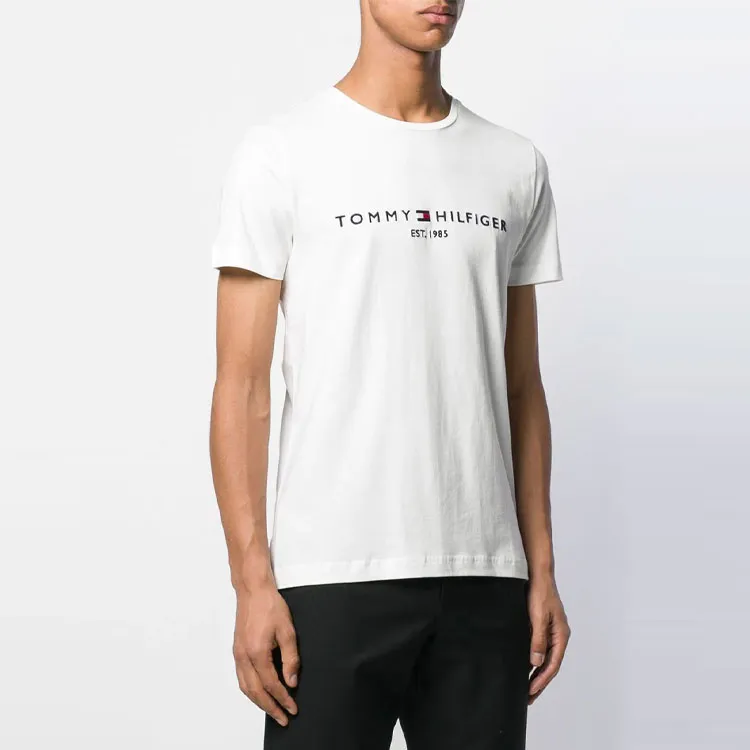 Tommy Hilfiger SS23 T Shirt Men's White-3