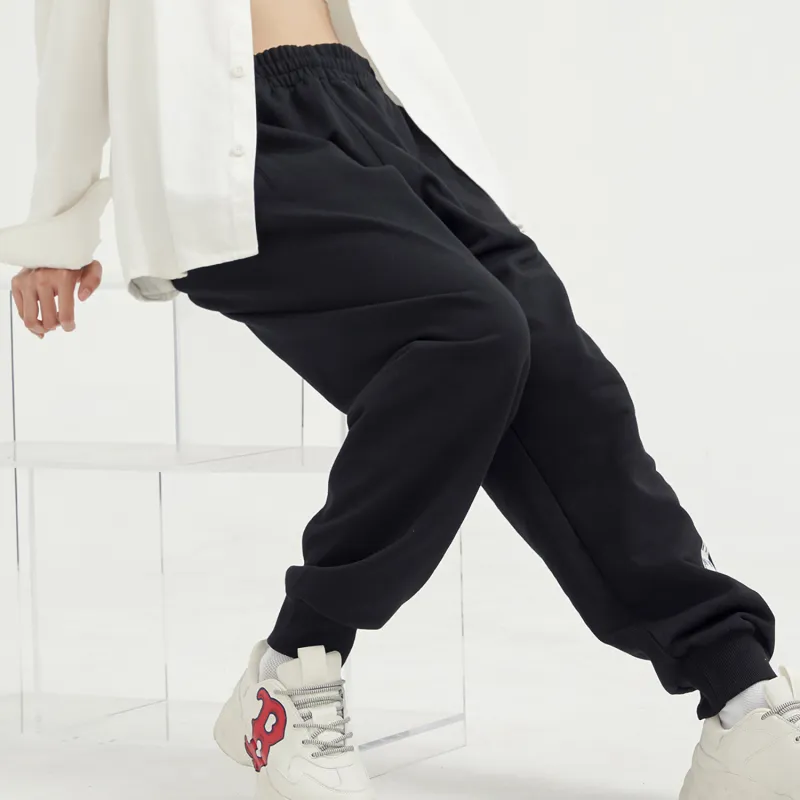 MLB Knitted Sweatpants Unisex Black-1