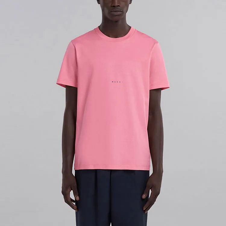 MARNI Logo print Cotton T shirt-1