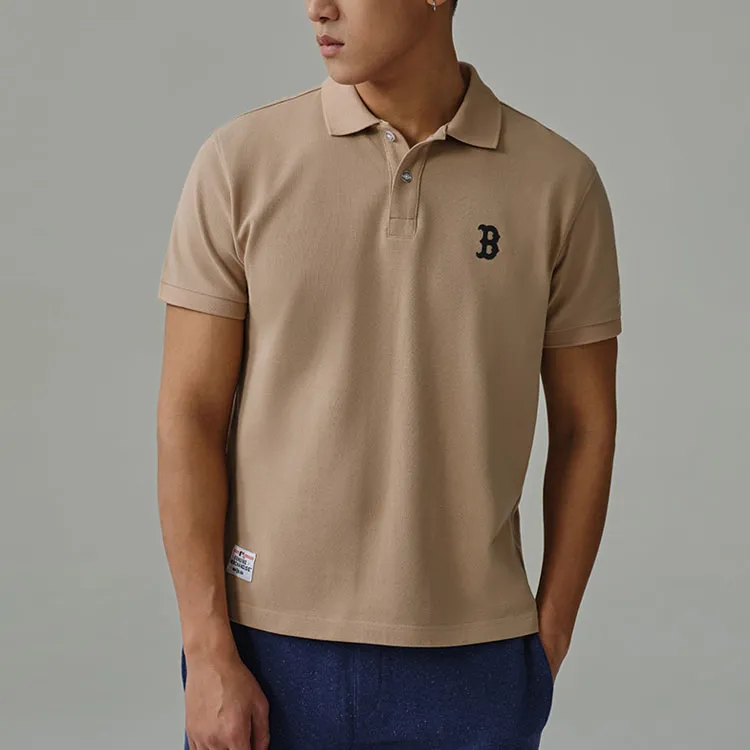 New Era Polo Shirts Men Khaki-3