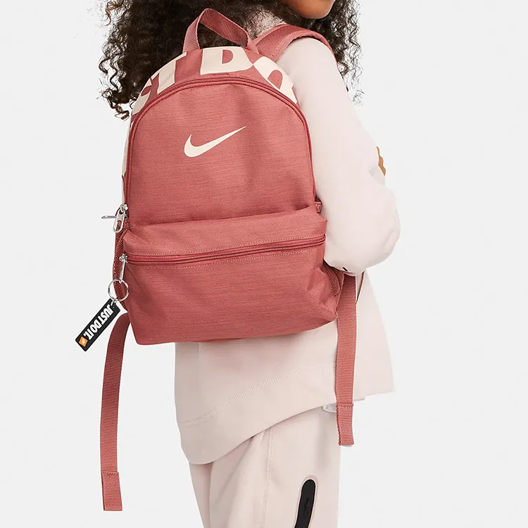 Nike Polyester Backpack Mini Men's Rusty Red-4