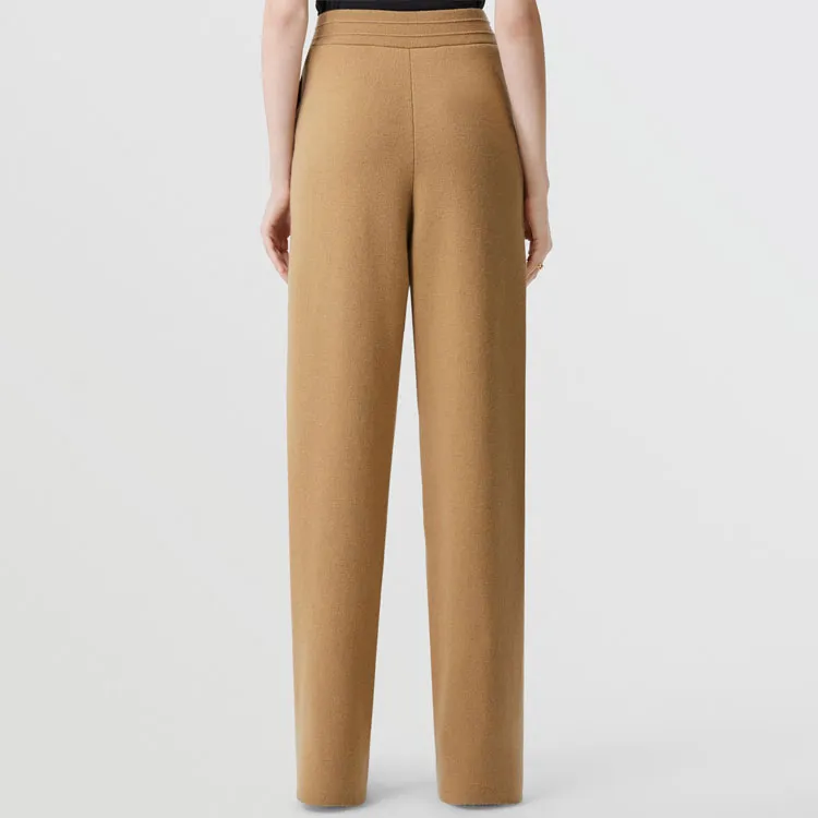 Burberry FW22 Casual Pants Women's Khaki-2