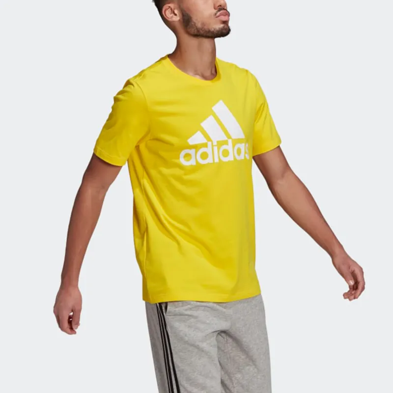 Adidas T Shirts Men Yellow-4