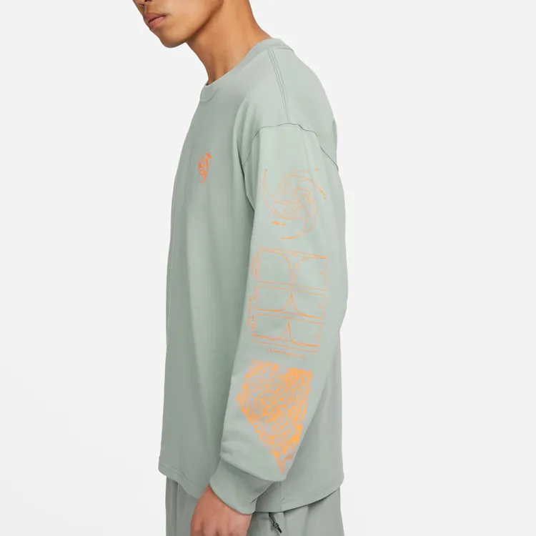 Nike T Shirts Men Mica Green-3