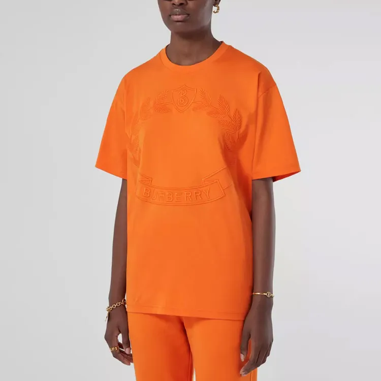 Burberry Carrick T shirt Orange-4