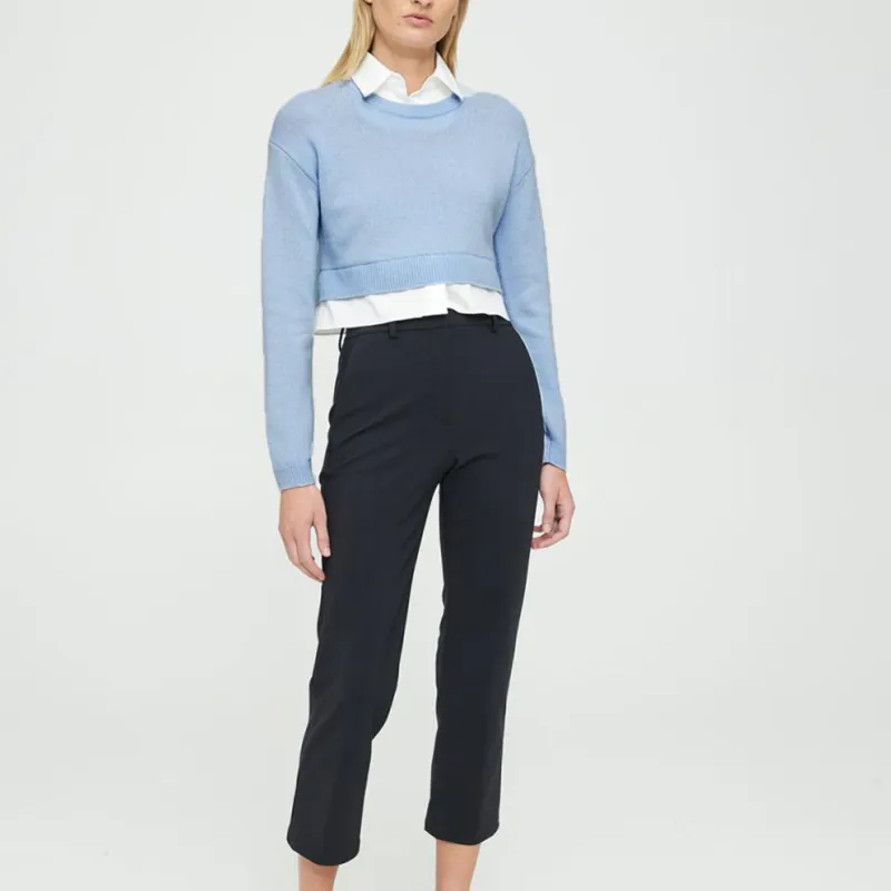 THEORY Cashmere Sweaters Women's Blue-3