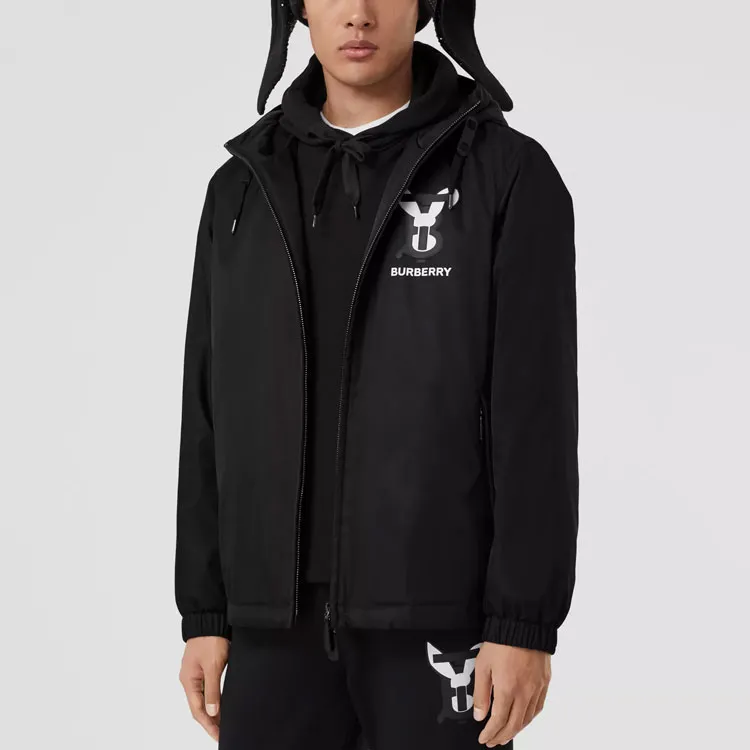 Burberry SS23 The Year Of The Rabbit Jackets Men Black-4