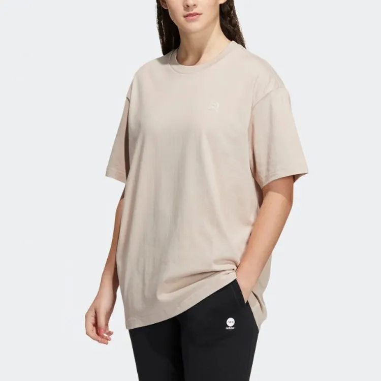 Adidas Neo T Shirts Unisex Wonder Taupe-2