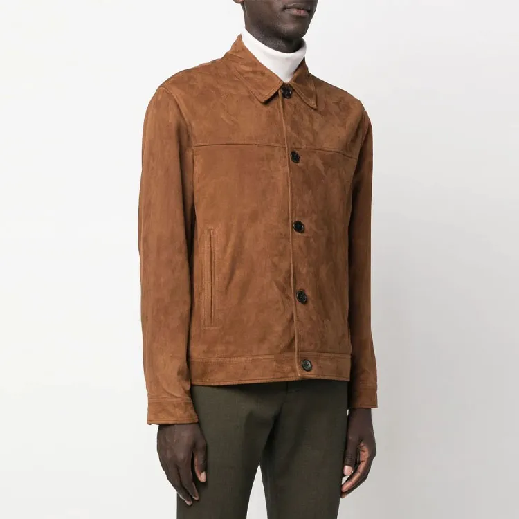 THEORY Jackets Men Cedar Brown-3