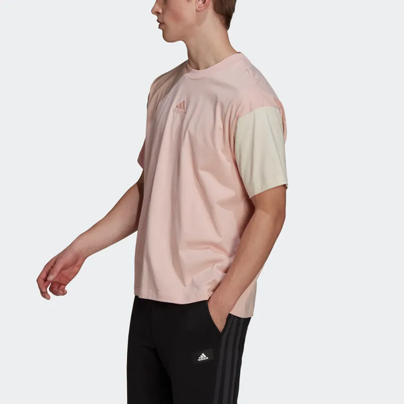 Adidas T Shirts Unisex Pink-2