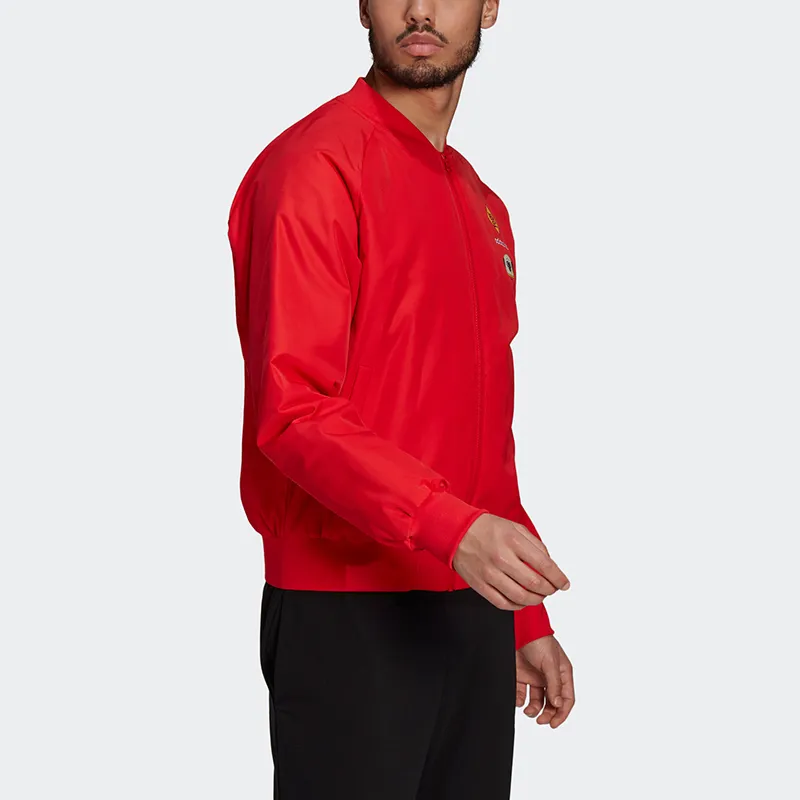 Adidas Neo Puffer Jacket Men's Bright Red-3