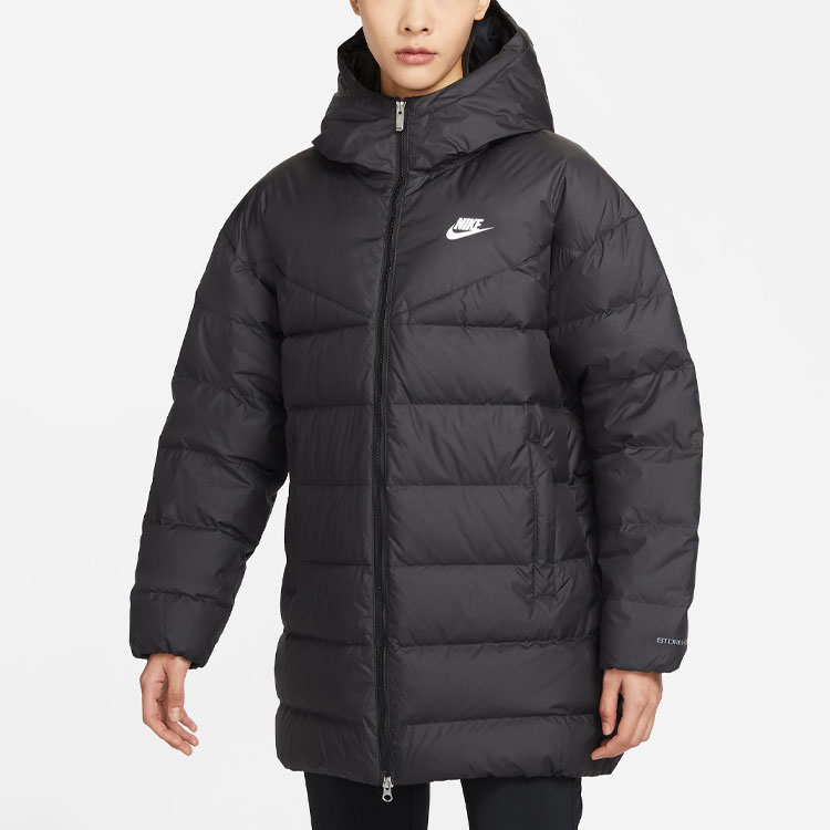 Nike ブラック ダウンジャケット XXL Nike Down Jackets Women's Black XXL - POIZON