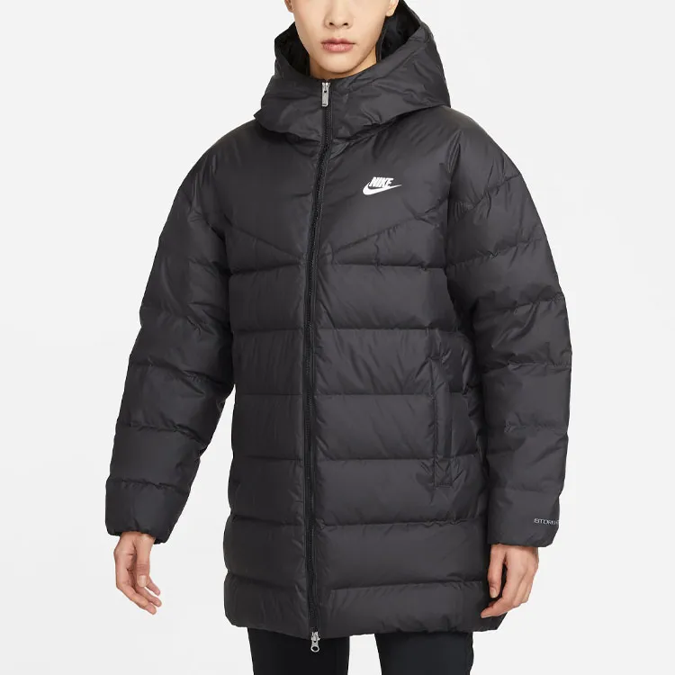 Nike Down Jackets Women's Black-5