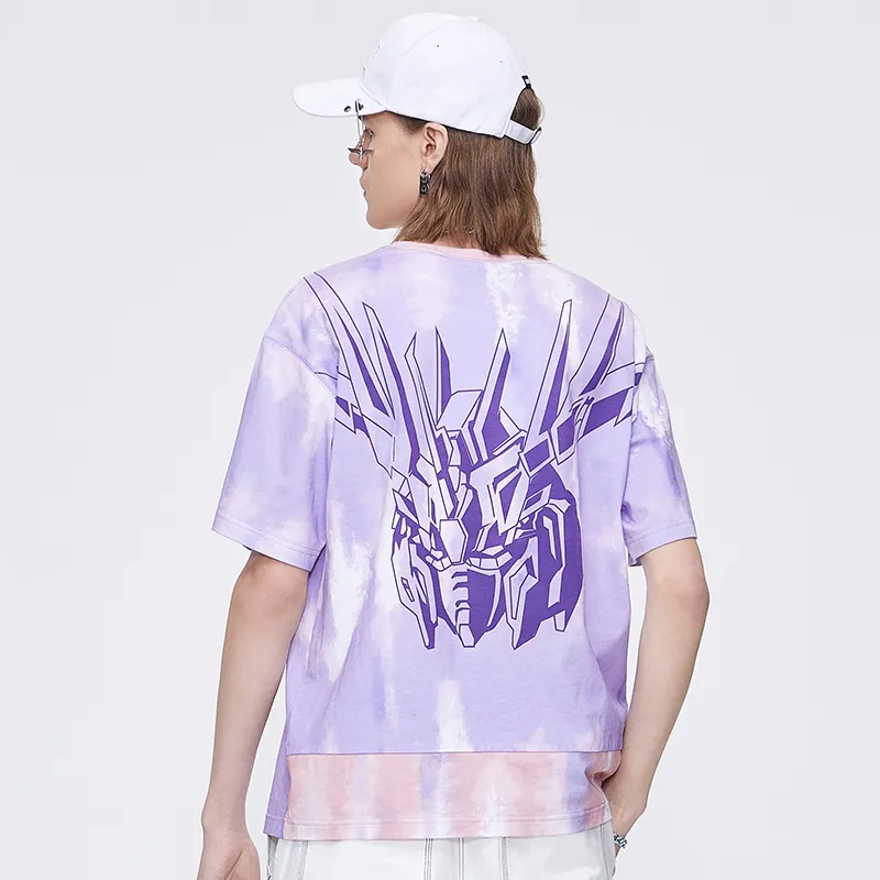 Boy London x GAODA SS21 Straight T Shirt Unisex Purple-5