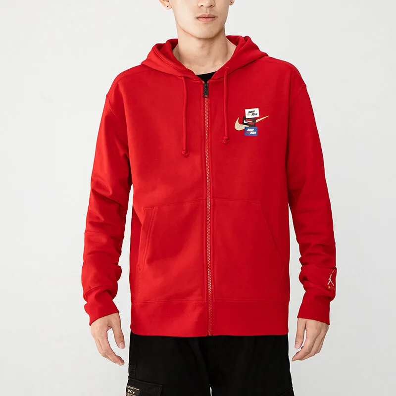 Jordan Air Jackets Men Red-2